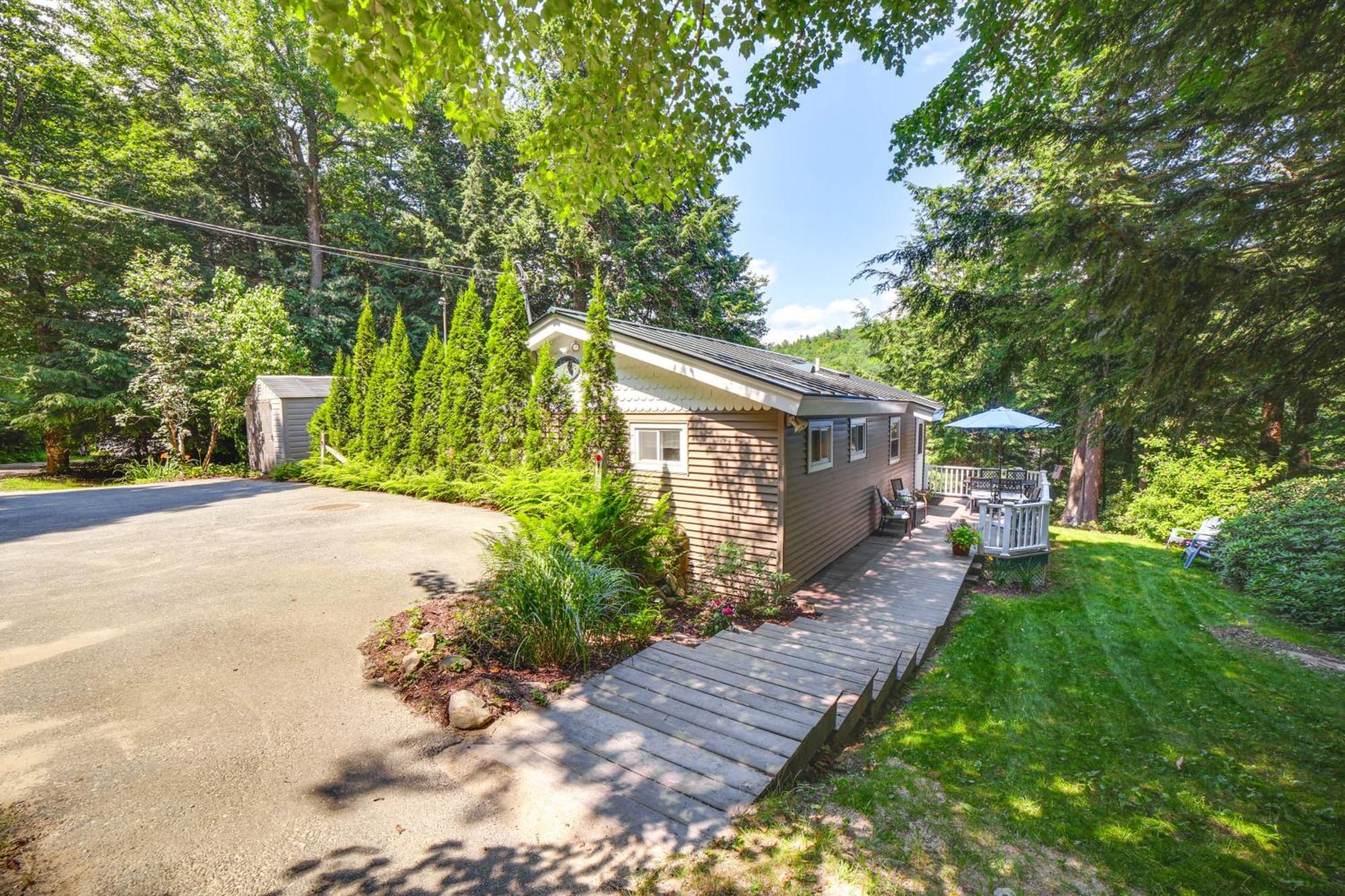 Breathtaking Newbury Cottage With Deck On Chalk Pond Exterior foto